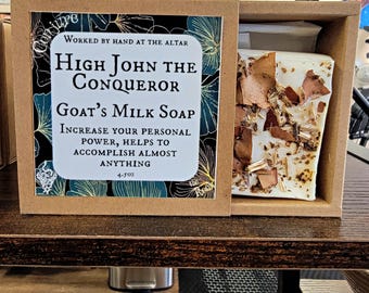 High John the Conqueror Goat's Milk Soap, Spiritual Soap
