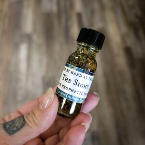 The Sight, Prophetic Dream and Intuition Oil, Enhance Psychic Gifts, Lucid Dreams and Spiritual Vision, Witchcraft & Conjure Ritual Oil