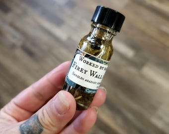 Firey Wall of Protection, Conjure Oil, Spiritual Oil