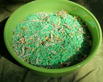 Lucky Green Money Rice, Hoodoo, Rootwork