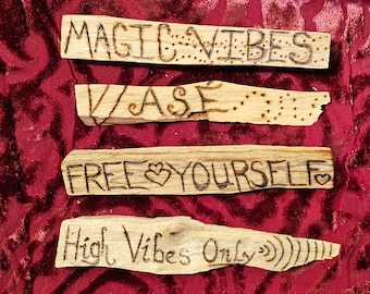 Palo Santo, burned intentions, Palo Smudge Stick