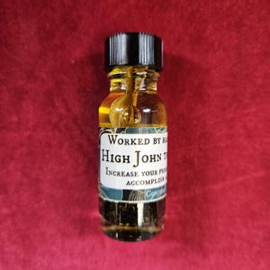 High John the Conqueror Oil, Conjure Oil, Spiritual Oil