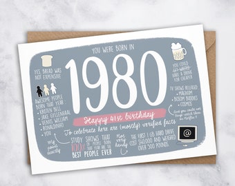 Carte Anniversaire 50 Ans Joyeux Anniversaire 1971 Etsy