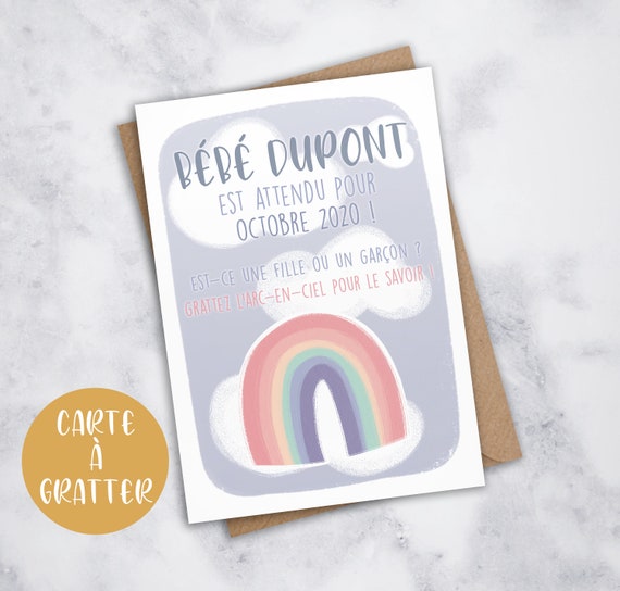 Annonce Sexe Du Bebe Carte Arc En Ciel A Gratter Annonce Etsy Annonce Sexe Du Bebe Carte Arc En Ciel A Gratter Annonce Etsy