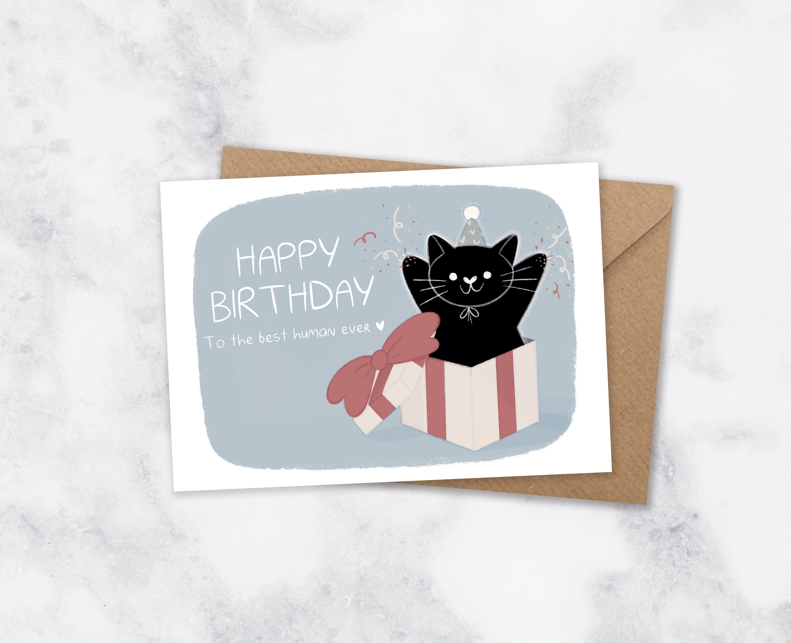 Carte Anniversaire Chat Noir Joyeux Anniversaire Adorable Etsy Carte Anniversaire Chat Noir Joyeux Anniversaire Adorable Etsy