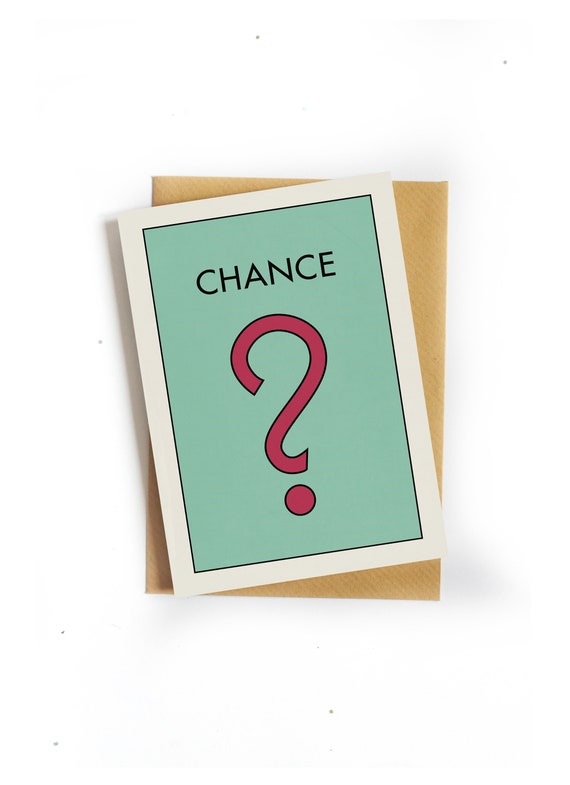 Monopoly Birthday Card Chance Card Funny Birthday Card Etsy Monopoly Birthday Card Chance Card Funny Birthday Card Etsy
