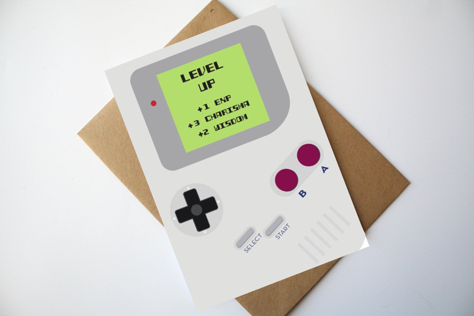Carte anniversaire geek Nintendo Game Boy anniversaire gamer | Etsy