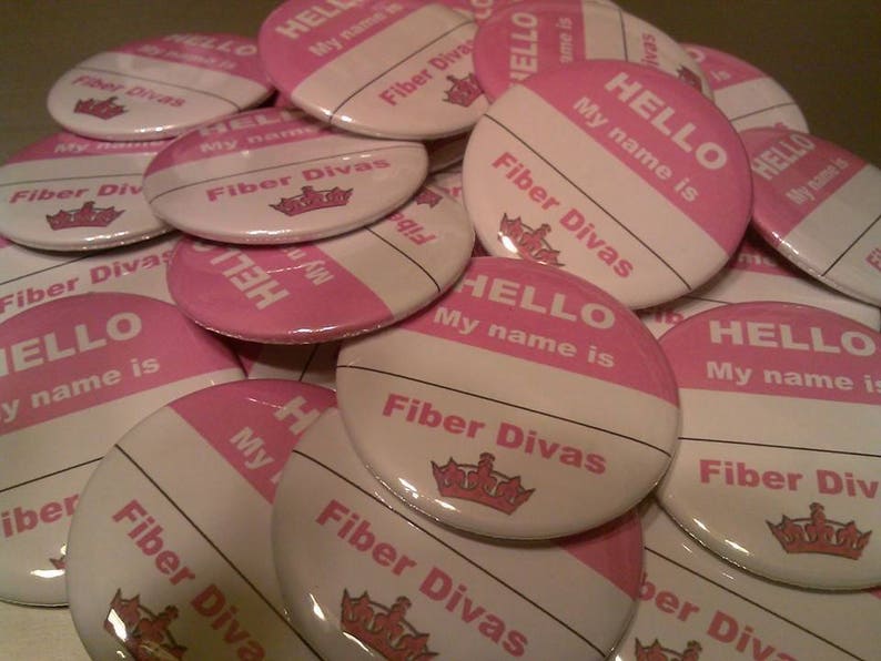 Hostess Button Name badge Direct Sales Name tag ID Badge Etsy