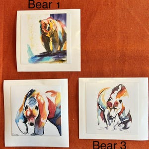 Watercolor stickers