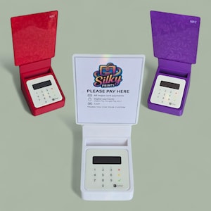 Sumup Card Reader Halter mit NFC Tag Marktstand-Handwerkskost-Kleingeschäft