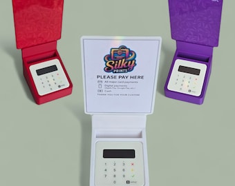 Soporte para lector de tarjetas Sumup con etiqueta NFC para puestos de mercado, artesanías y pequeñas empresas
