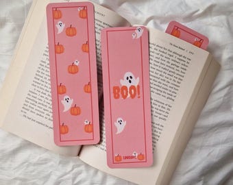 Ghost Bookmark | Cute Halloween Pumpkin Handmade