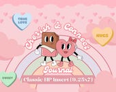Cherish & Connect Wellness Journal HP Classic Insert (Digital Download) for Christian Woman, Prompts, Self Care, Bible Study, Valentines Day
