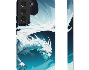 Prismatic Dragon Phone Case: Impact Resistant Protective Cover