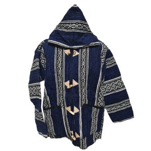 Moroccan Wool Jacket, Traditional Amazigh Handmade Striped Jacket, Berber Zipped Hoodie, Bohemian Jacket, Warm Wool Cardigan, Hippie Jacket
