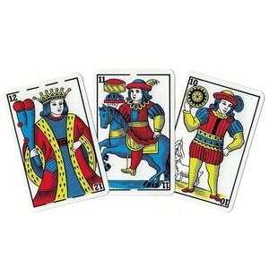 Cartes à jouer traditionnelles marocaines, jeu de 40 cartes Ronda, carte marocaine
