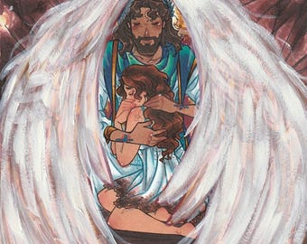 Jehovah Nissi - 8.5x11 Luster - Art Print