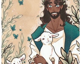 Good Shepherd - 8.5x11 Luster - Art Print