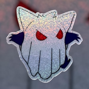 Halloween gengar sticker