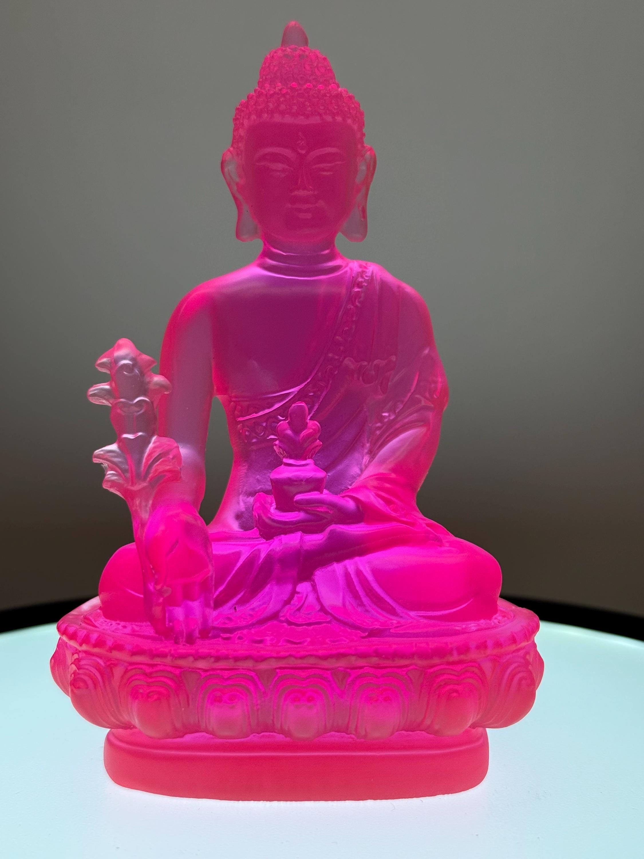 Small Pink Thai Buddha Statue (5