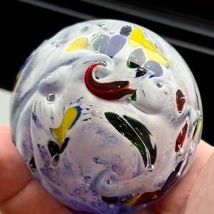 Hand blown Glass Orb