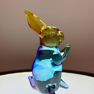 Glaskristall “Kitschy Hase”