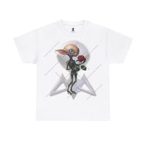 A Rose for You by Mischievous Aliens. Unisex Heavy Cotton Tee.