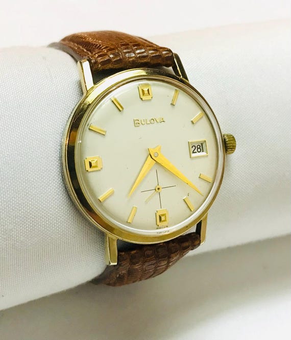 Bulova m9 10k rgp bezel sale