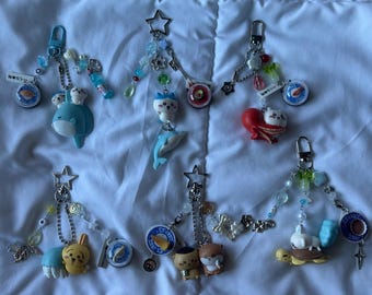 chiikawa x sushi keychains