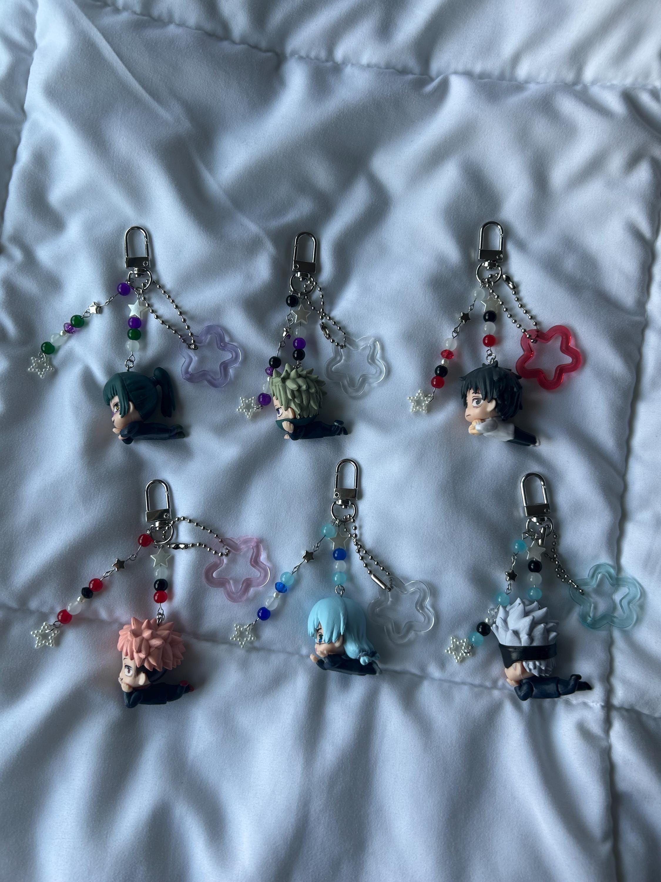 jujutsu kaisen figure keychains