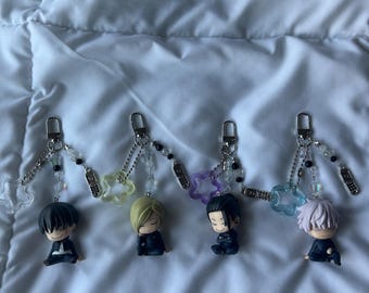 jujutsu kaisen figure keychains