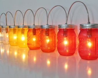 recycelte beleuchtungskörper leuchten ombre mason jar lampe string lights banner stil beleuchtungskörper in klar gelb orange rot gläser upcycled rustikal bootsngus lampen mit antik blau etsy recycelte beleuchtungskörper leuchten ombre mason jar lampe string lights banner stil beleuchtungskörper in klar gelb orange rot gläser upcycled rustikal bootsngus lampen mit antik blau etsy