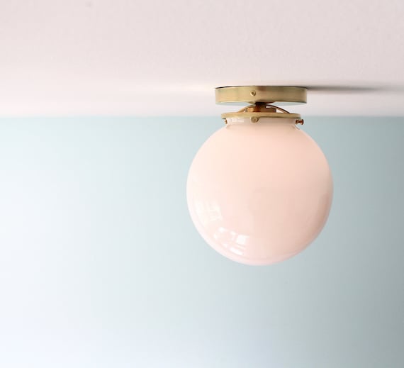 Mid century lighting flush mount deals