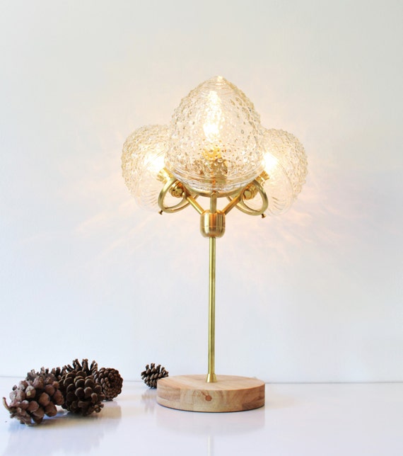3 glass ball table lamp deals