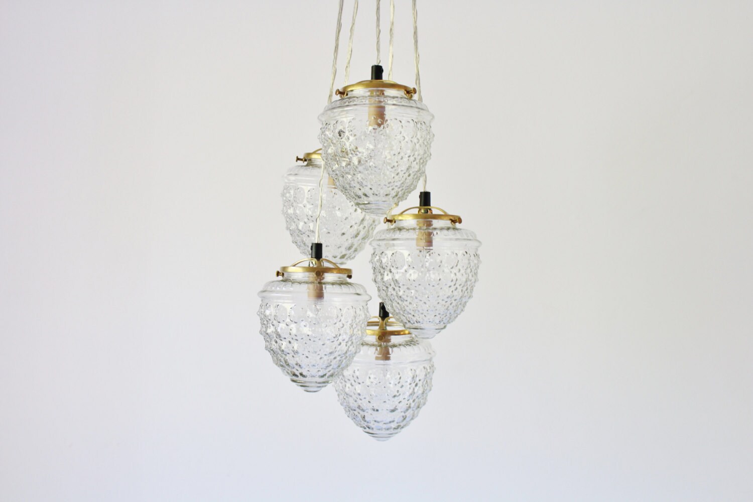 Acorn Globe Cluster Chandelier Clustered Hanging Pendants