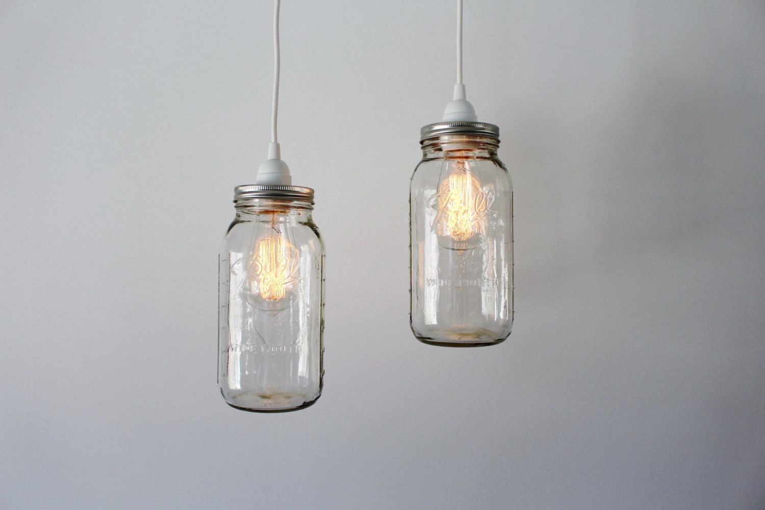 Glass Jar Pendant Light 50