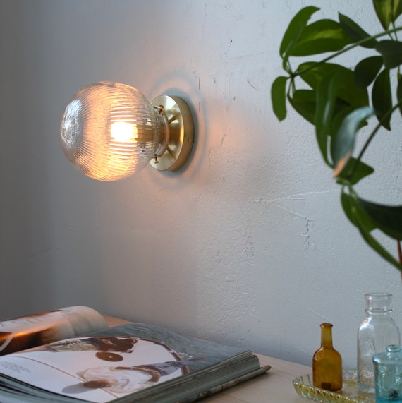 Flush mount wall sale sconce plug in