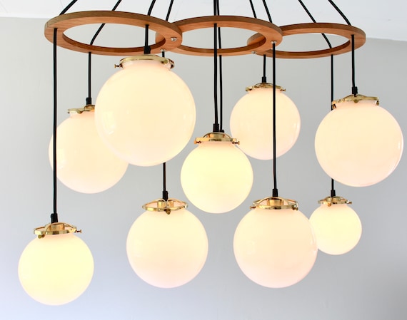 Big globe chandelier deals