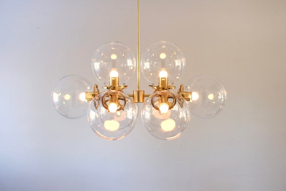 Industrial sale globe chandelier