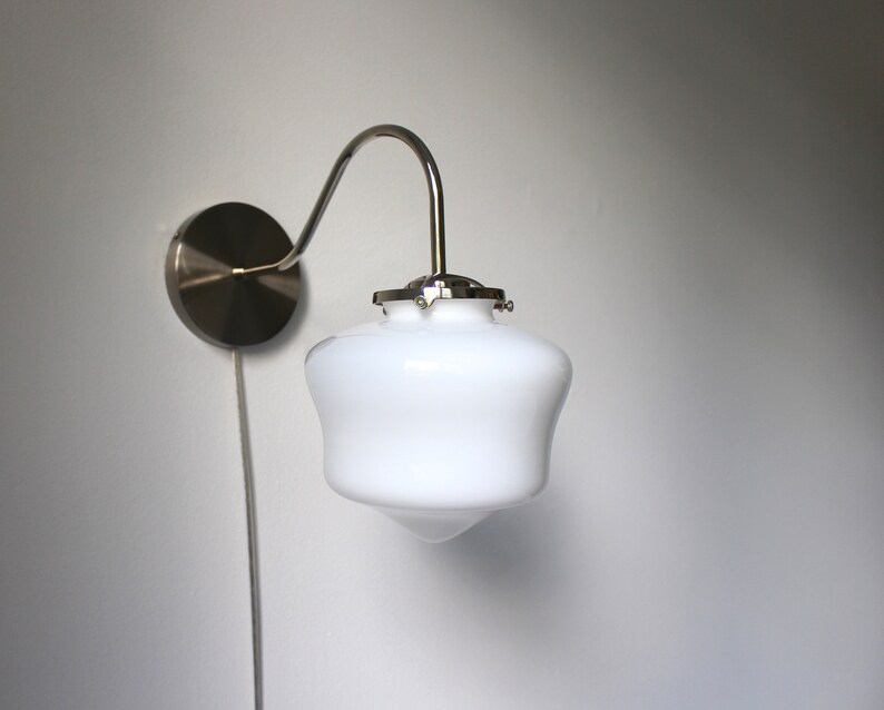 schoolhouse gooseneck light