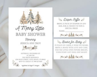 楽しいベビーシャワー | ベビーシャワー招待状 | ベビーシャワーバンドル | ベビーシャワー招待状 | 編集可能なテンプレート | ベビーシャワー | 招待状