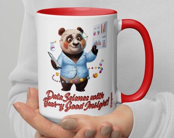 Daten-Wissenschafts-Tasse: Bärig gute Erkenntnis Geschenk für Wissenschaftler