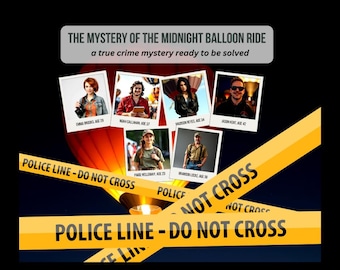 Mystery Game Bundle True Crime Puzzle Download #19 Party Kit Adult Detective Work Crime Scene Investigation Set Family Bundle Digital Kit