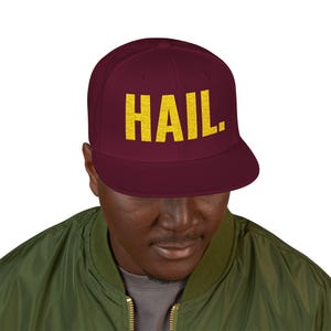 Washington Commanders Snapback, Embroidered NFL Hat, Commanders Hat, Football Fan Hat, Sport Team Cap, Washington Commanders Hat