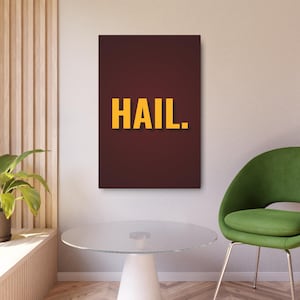Washington Commanders, Metal Art Sign, Washington Commanders Wall Art, Minimalist Decor, Football Fan Gift, Man Cave Wall Art, Commanders