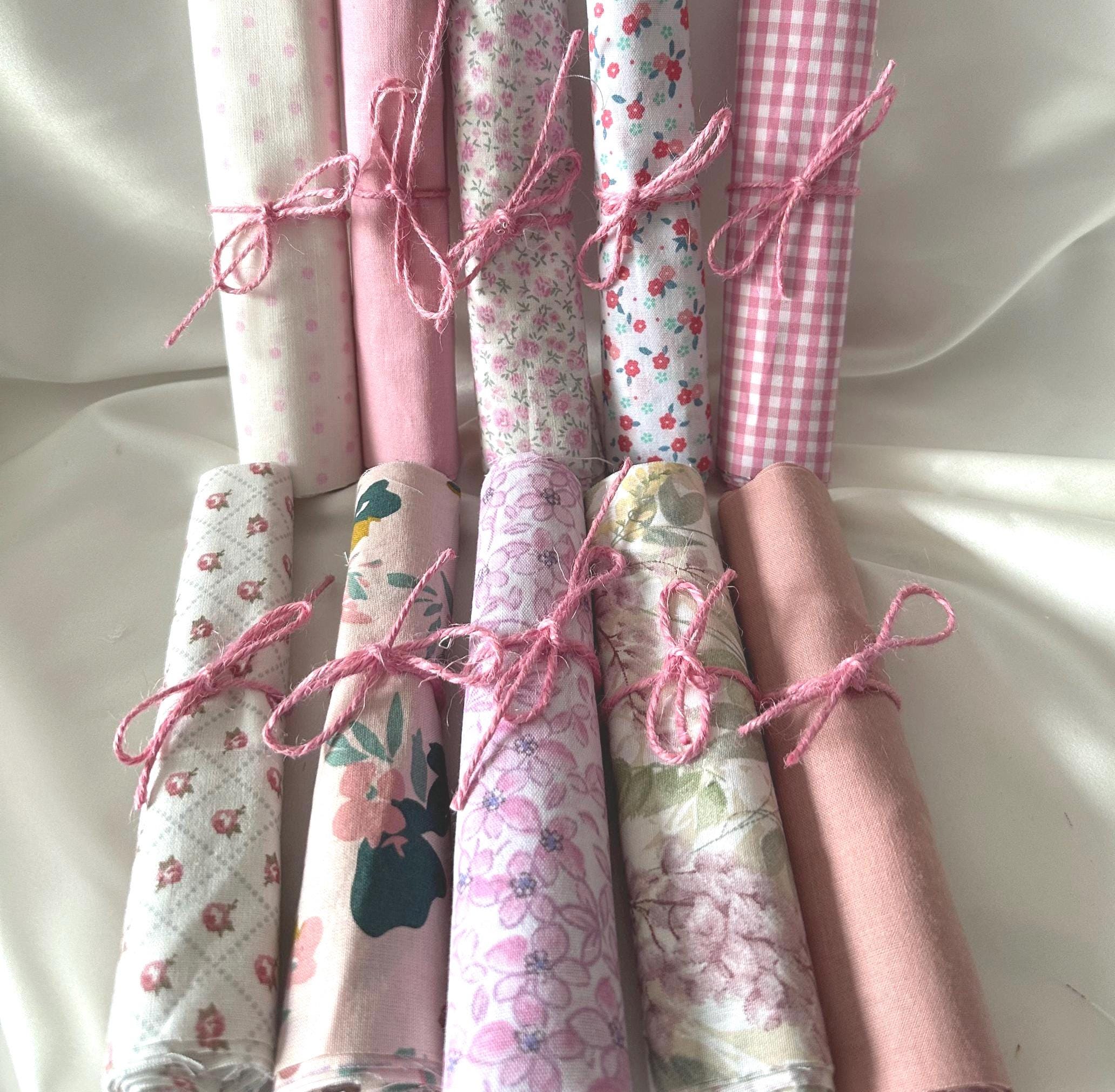 Lot De 80 Bandes De Tissu En Coton Doux Pour Matelassage