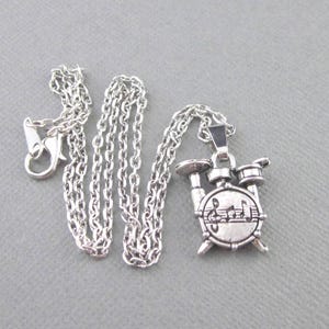 Drum Set Charm With Chain Necklace, Drummer&#39;s Jewelry, Complete Drum Set Necklace, 3D Musical Instrument Jewelry, Music Graduation Gifts
