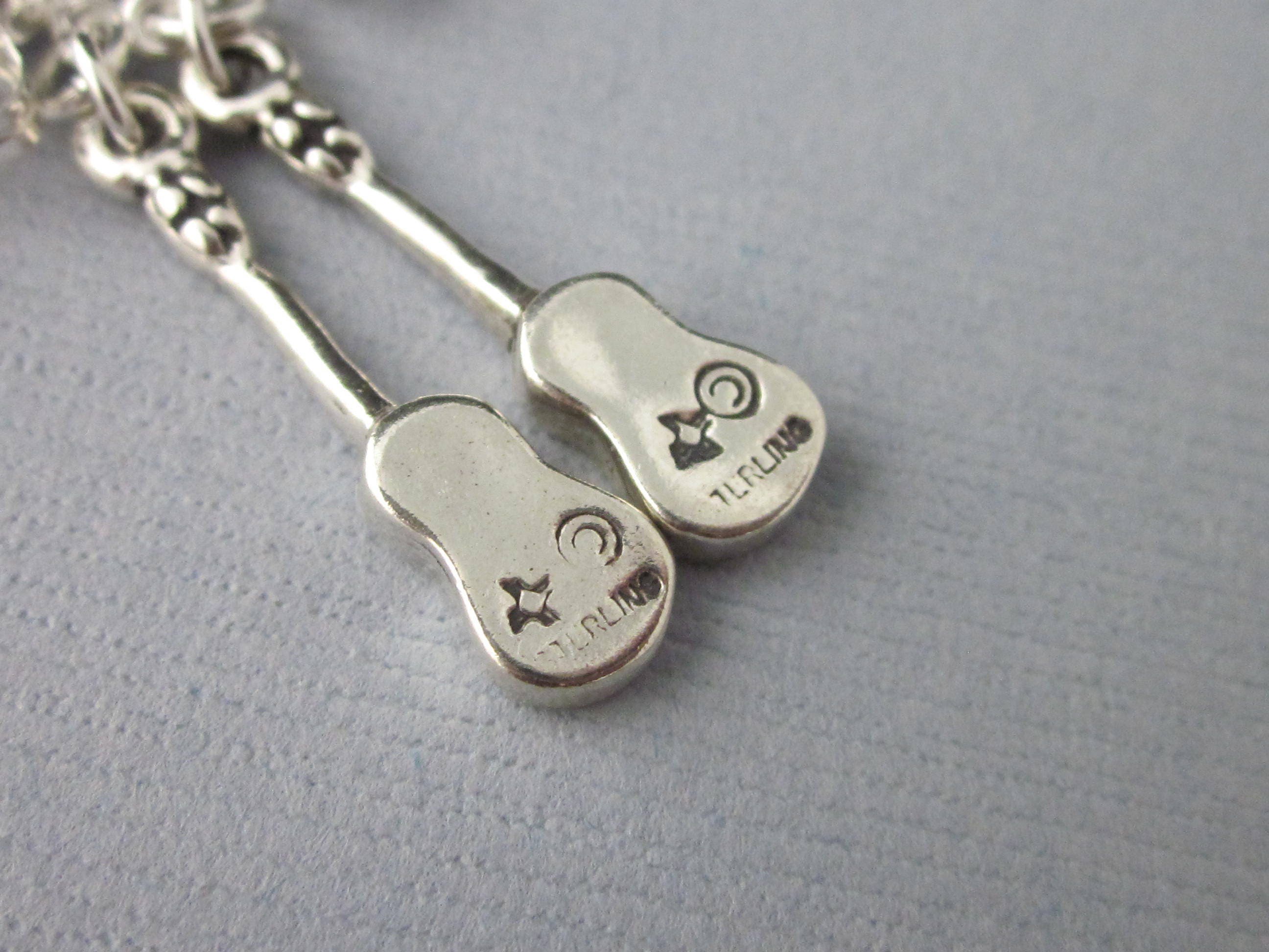 Sterling Silver Ukulele Earrings Ukulele Jewelry Ukulele Etsy