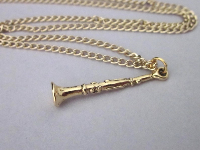 Gold Necklace Charm Necklace Etsy