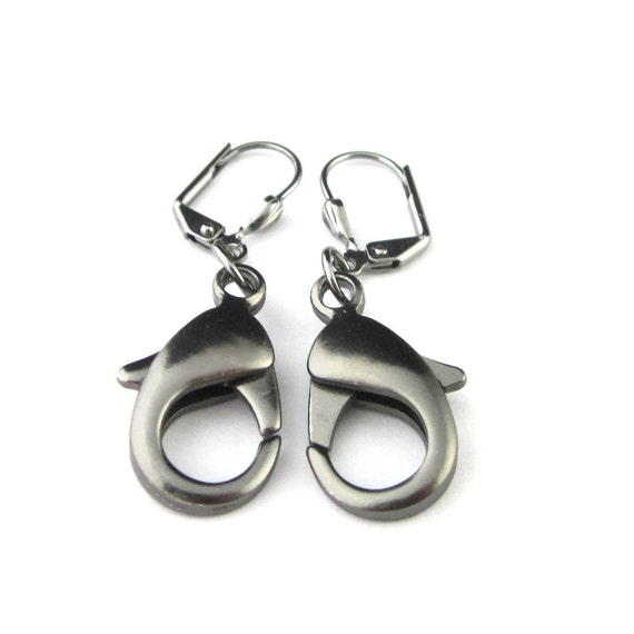 Lobster clasp best sale earrings